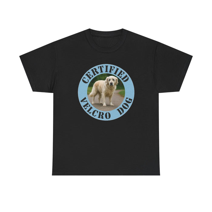 Certified Velcro Dog T‑Shirt — Funny Dog Lover Tee