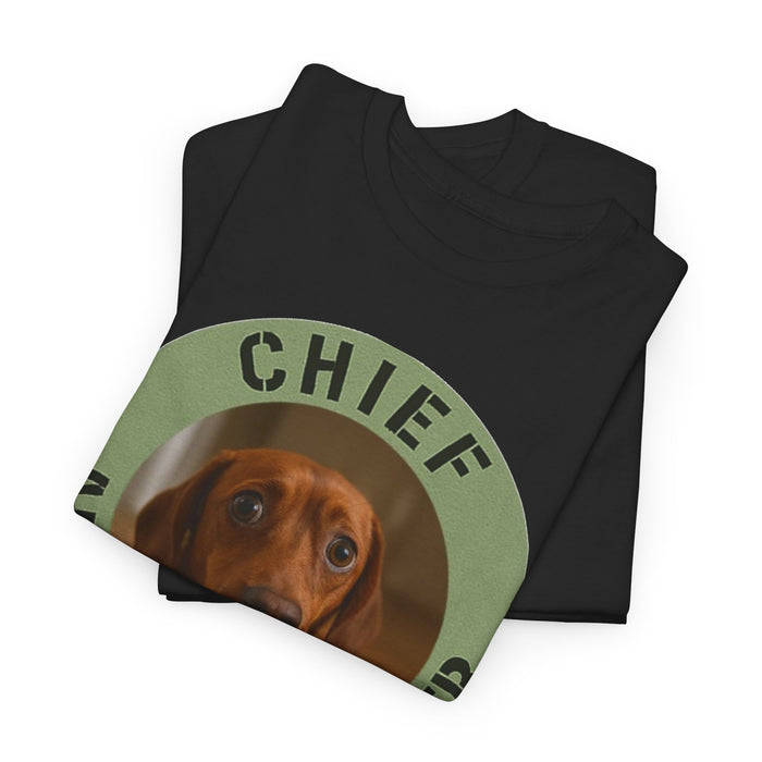Chief Anxiety Officer T-Shirt — Funny Dog Graphic Tee