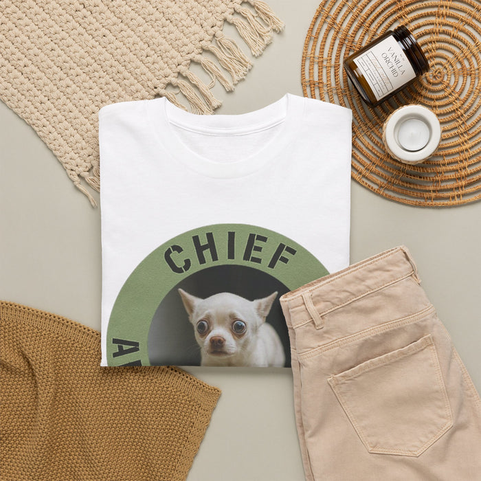 Chief Anxiety Officer T-Shirt — Funny Dog Graphic Tee