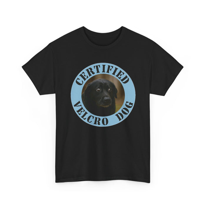 Certified Velcro Dog T‑Shirt – Funny Dog Lover Tee
