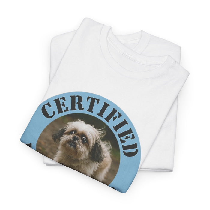 Certified Velcro Dog T‑Shirt