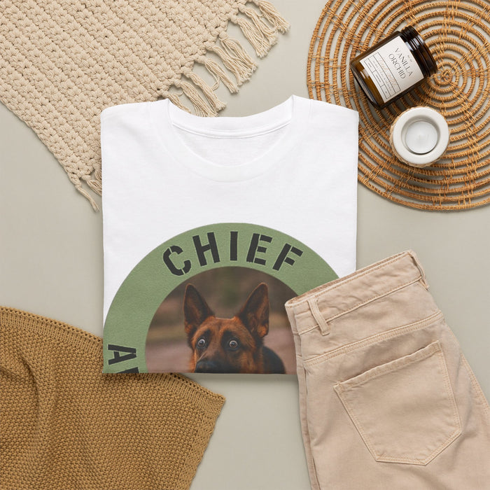 Chief Anxiety Officer Dog T-Shirt — Funny Pet Lover Tee