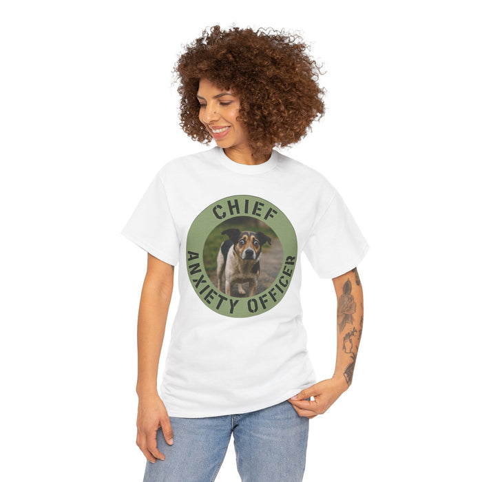 Chief Anxiety Officer Dog T-Shirt