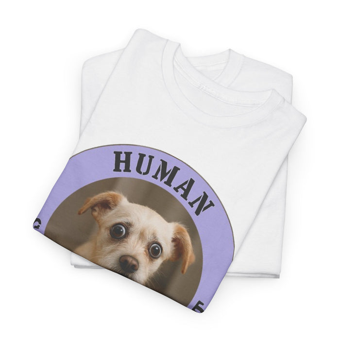 Dog 'Human Security Blanket' T-Shirt — Cute Rescue Pup Graphic Tee