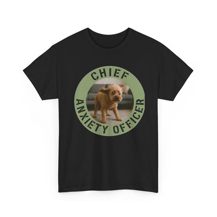 Chief Anxiety Officer Dog T‑Shirt