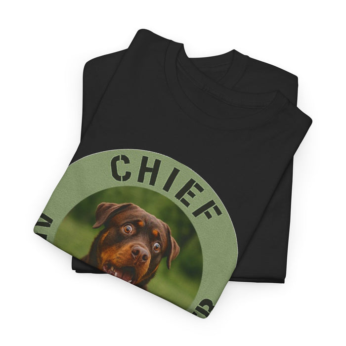 Chief Anxiety Officer Dog T-Shirt – Funny Pet Lover Tee