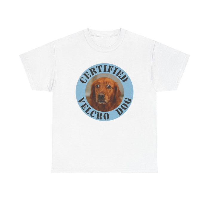 Certified Velcro Dog T‑Shirt – Funny Dog Lover Tee