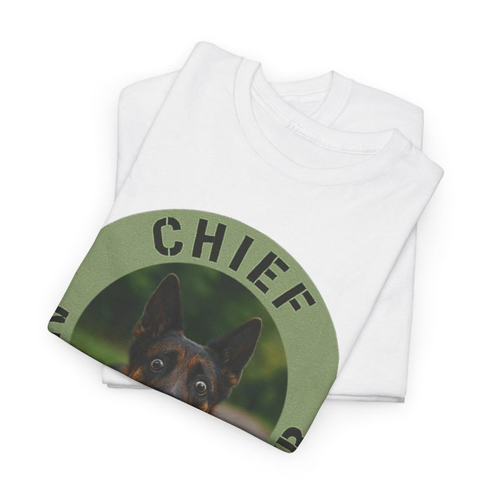 Chief Anxiety Officer Dog T-Shirt — Funny Pet Lover Tee
