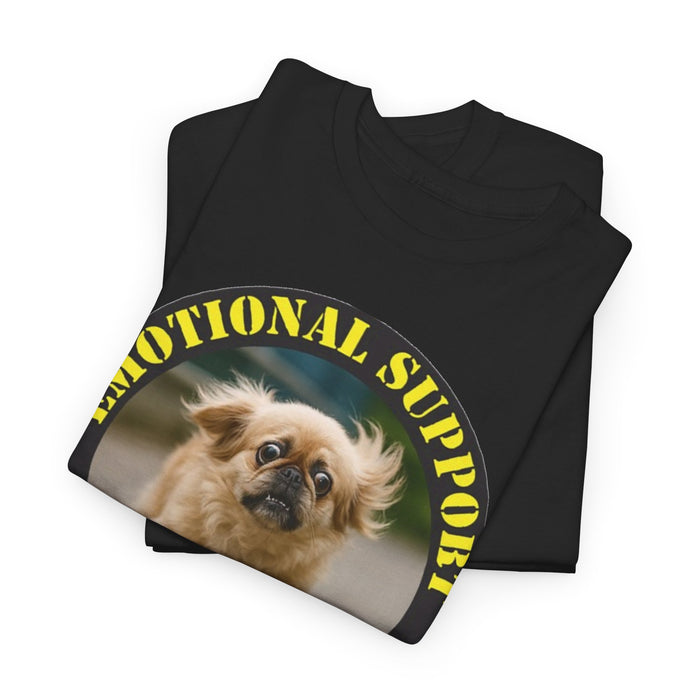 Emotional Support Human T-Shirt — Funny Rescue Dog Tee for Pet Lovers