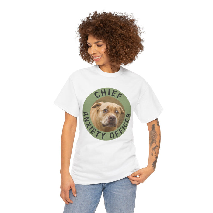 Chief Anxiety Officer Dog T-Shirt