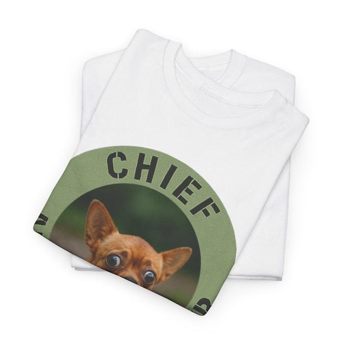 Chief Anxiety Officer T-Shirt — Funny Dog Graphic Tee