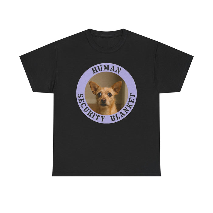 Human Security Blanket T-Shirt - Cute Chihuahua Dog Tee