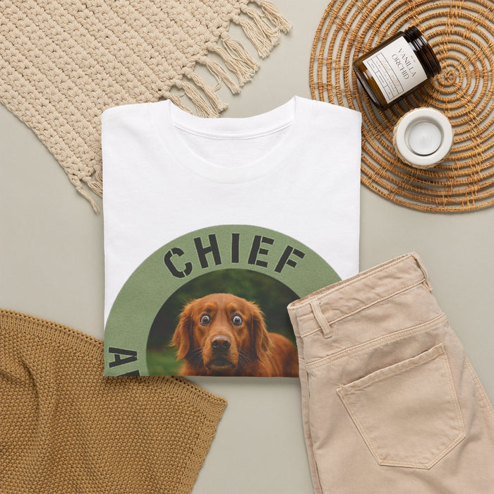 Chief Anxiety Officer Dog T-Shirt — Funny Pet Lover Tee