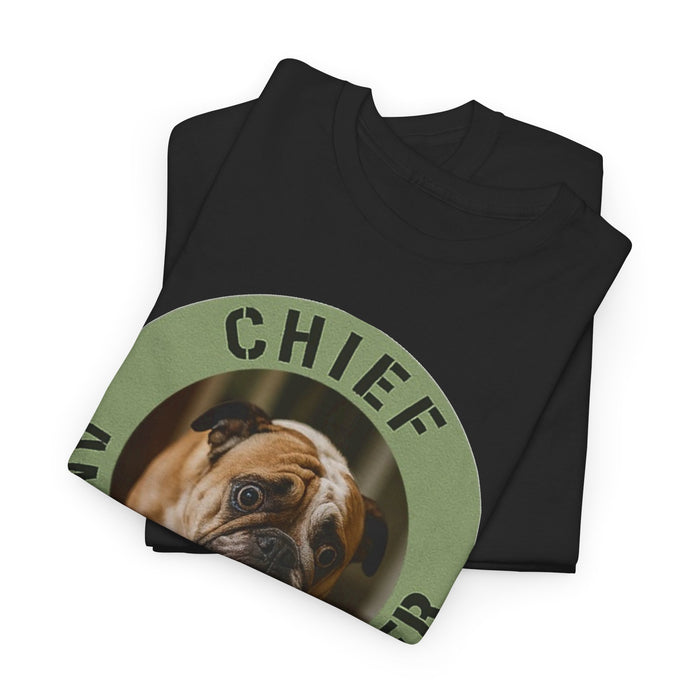 Chief Anxiety Officer T-Shirt — Funny Dog Graphic Tee