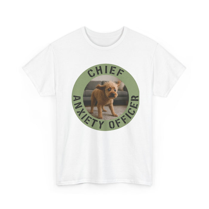 Chief Anxiety Officer Dog T‑Shirt