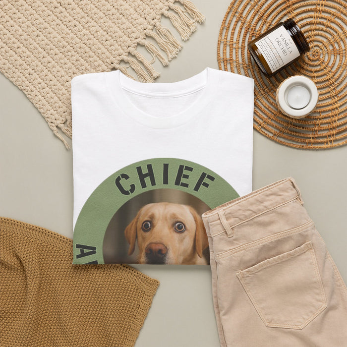 Chief Anxiety Officer Dog T-Shirt — Funny Pet Lover Tee