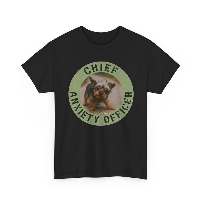Chief Anxiety Officer Dog T‑Shirt