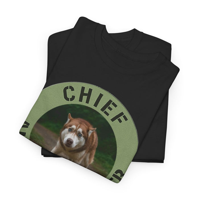 Chief Anxiety Officer T-Shirt — Funny Dog Graphic Tee