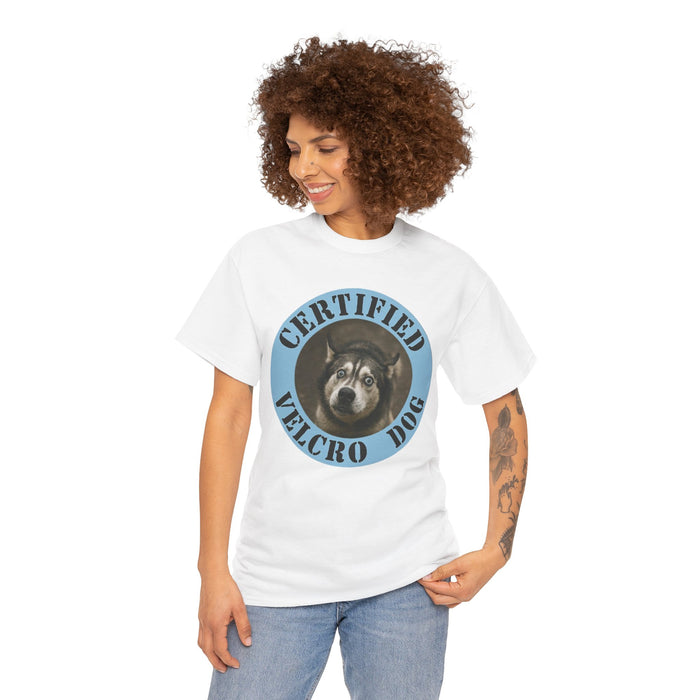 Certified Velcro Dog T‑Shirt — Funny Dog Lover Tee
