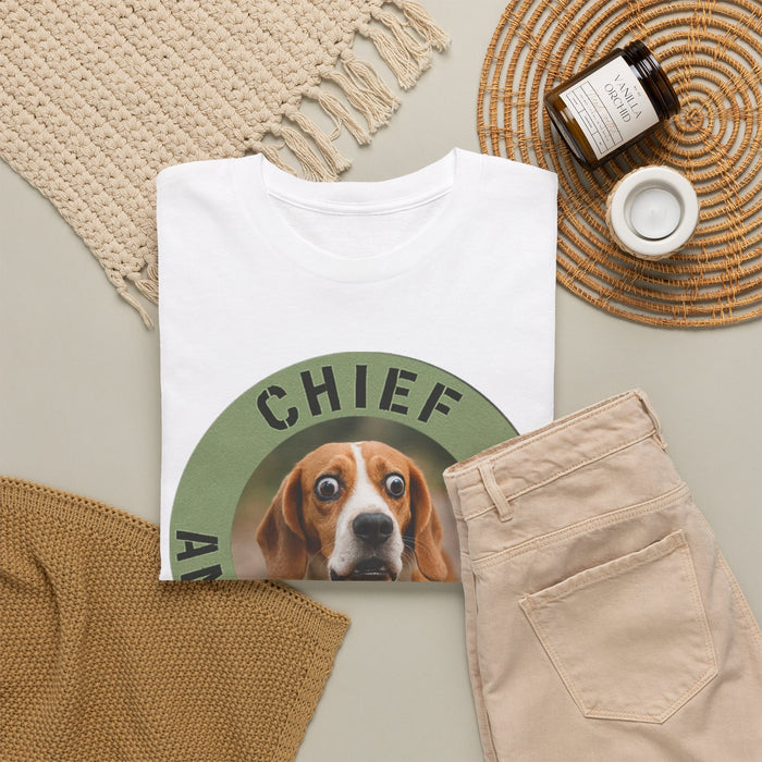 T-Shirt — "Chief Anxiety Officer" Dog Graphic Tee