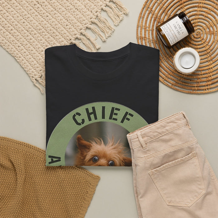 Chief Anxiety Officer Dog T‑Shirt – Funny Pet Lover Tee
