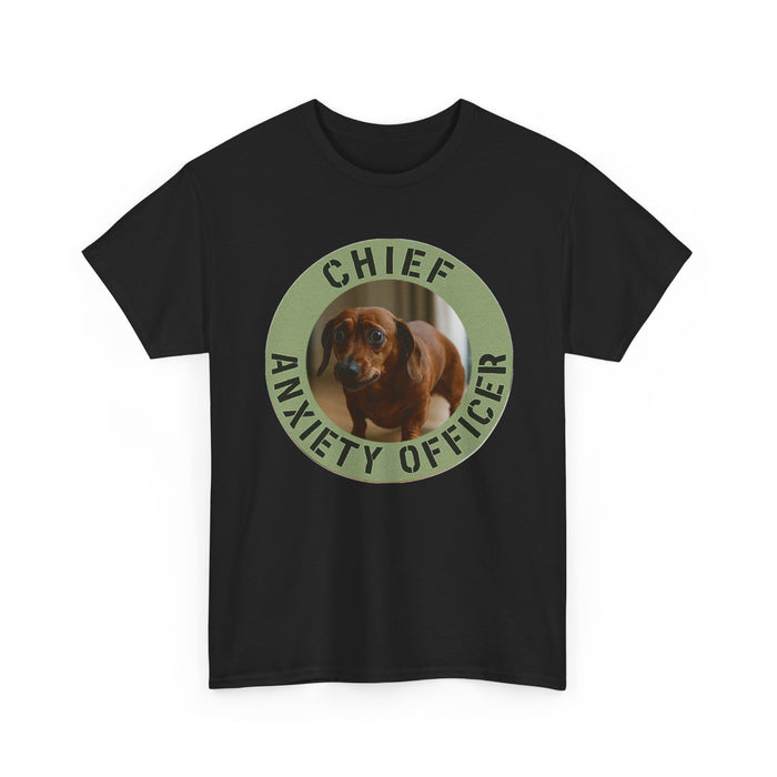 Chief Anxiety Officer Dog T-Shirt