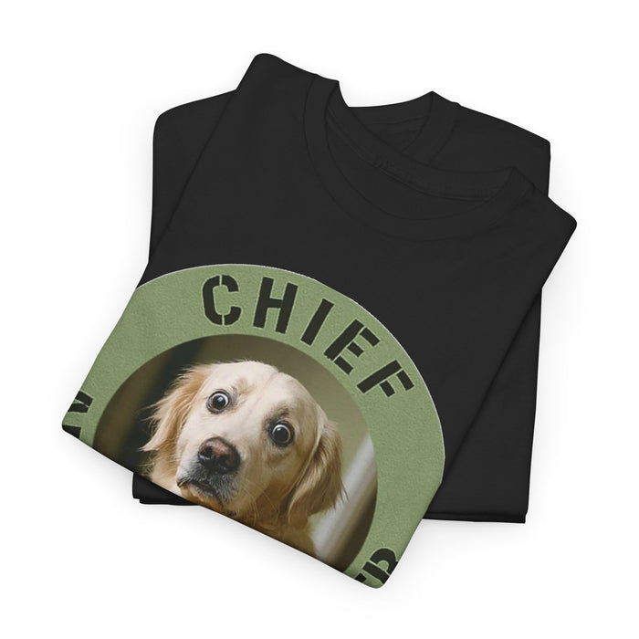 Chief Anxiety Officer T-Shirt — Funny Dog Graphic Tee