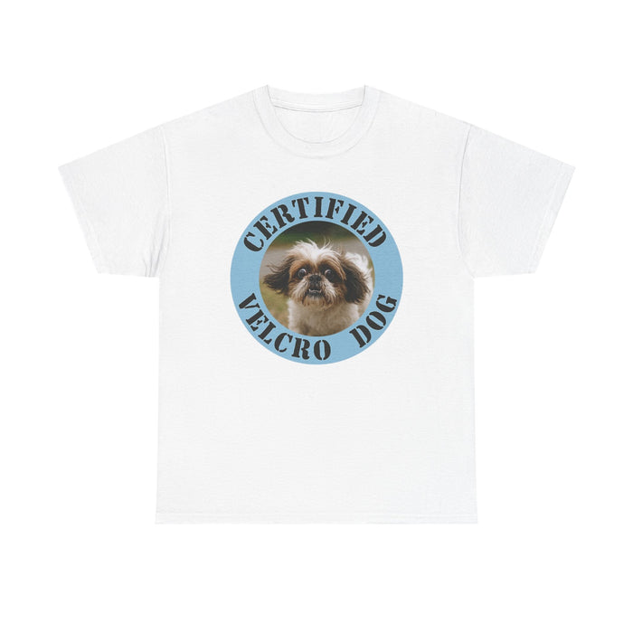 Certified Velcro Dog T‑Shirt — Cute Shih Tzu Pet Lover Tee