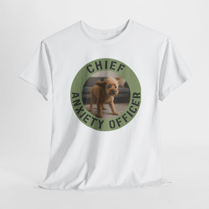 Chief Anxiety Officer Dog T‑Shirt