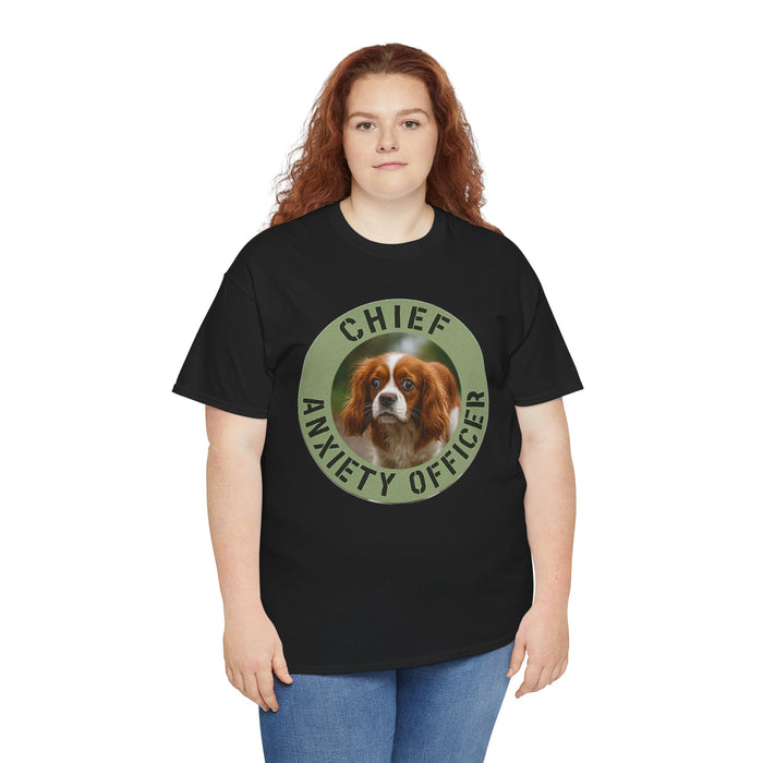 Chief Anxiety Officer T-Shirt – Funny Dog Graphic Tee