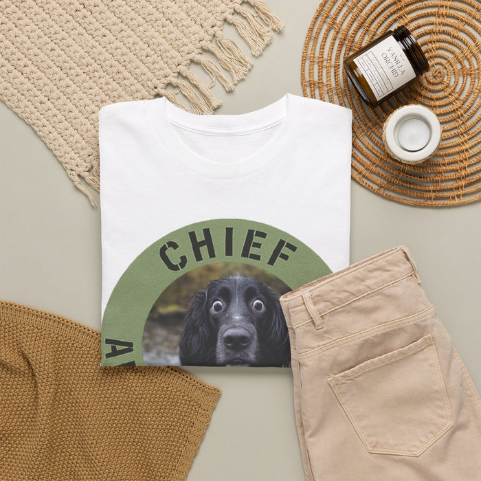 Spaniel Chief Anxiety Officer Dog T-Shirt – Funny Pet Rescue Gift