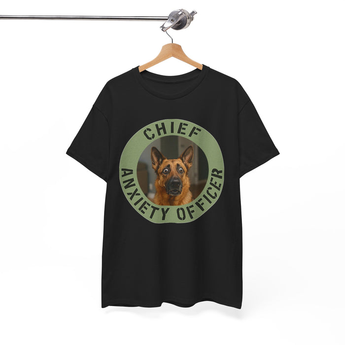 Chief Anxiety Officer Dog T-Shirt