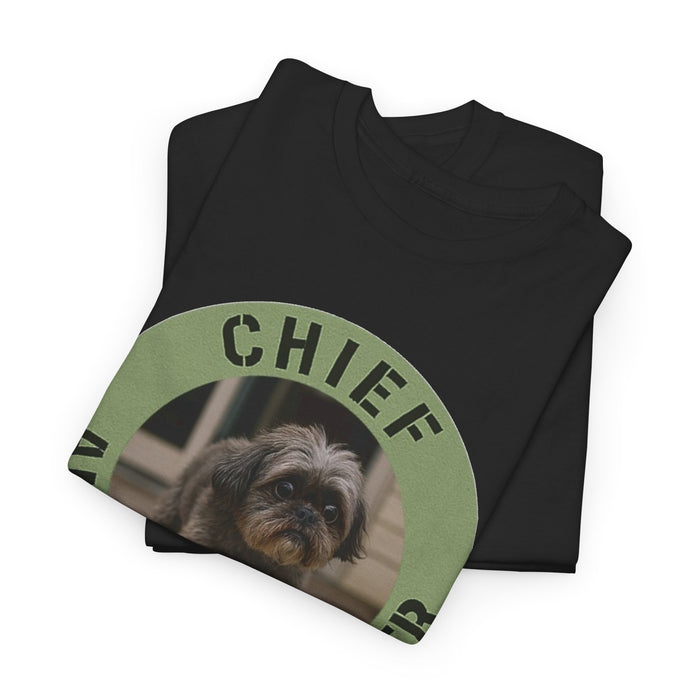 Chief Anxiety Officer T-Shirt — Funny Dog Graphic Tee