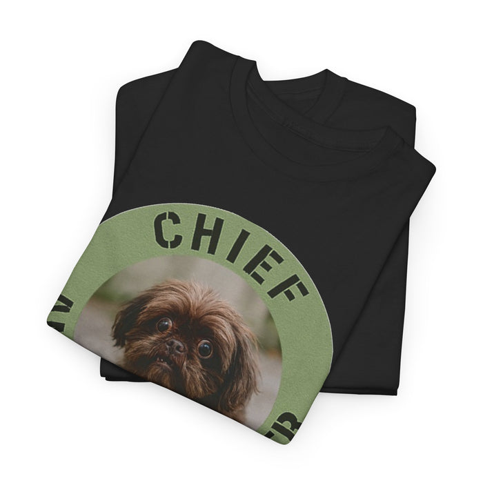 Chief Anxiety Officer T-Shirt — Funny Dog Graphic Tee