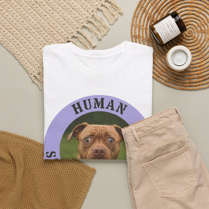 Pit Bull Human Security Blanket Dog T-Shirt — Cute Pitbull Graphic Tee