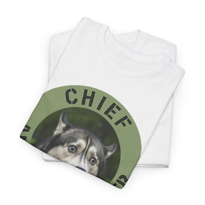 Chief Anxiety Officer T-Shirt — Funny Dog Graphic Tee