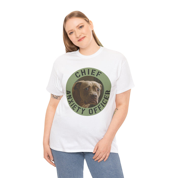 Chief Anxiety Officer Dog T-Shirt