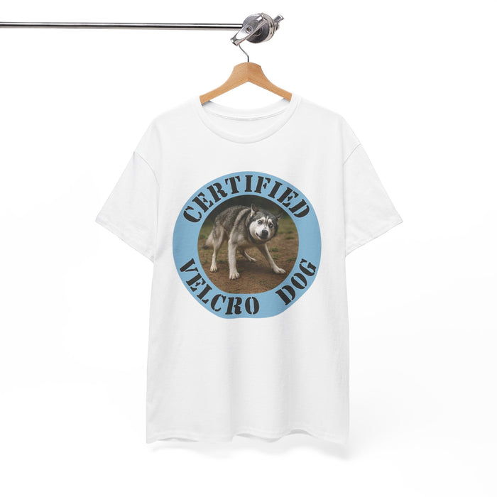 Certified Velcro Dog T-Shirt — Funny Dog Lover Tee