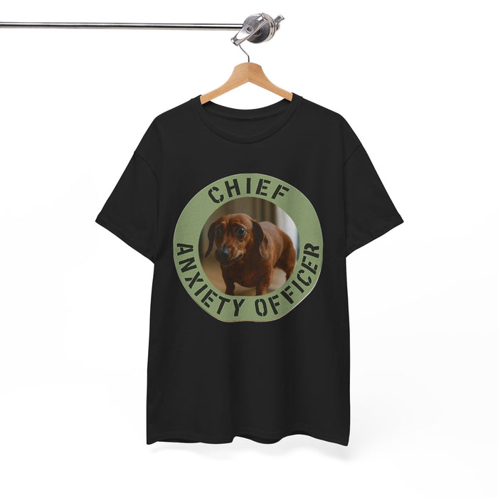 Chief Anxiety Officer Dog T-Shirt