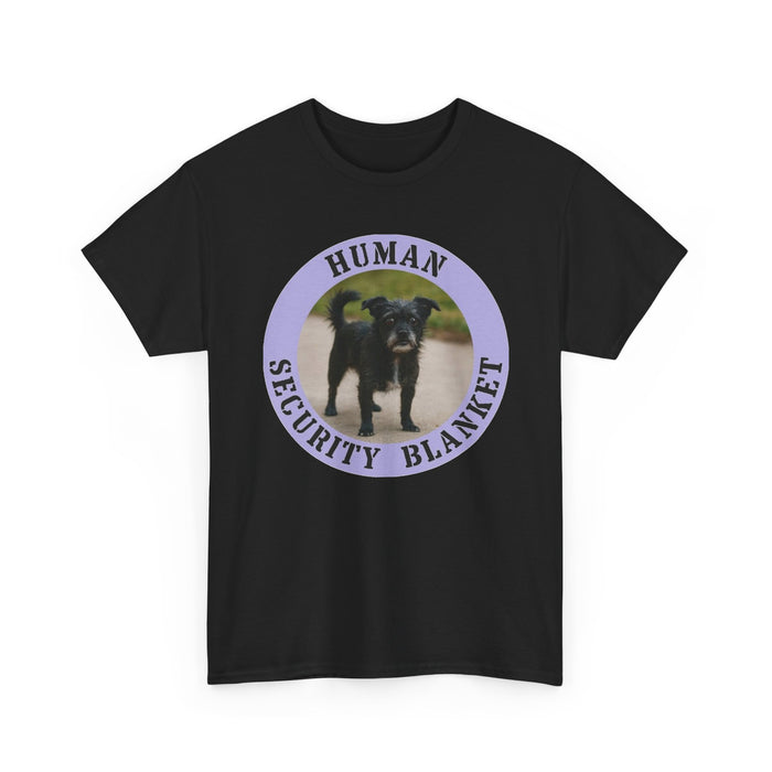 T-Shirt — “Human Security Blanket” Dog Photo Tee