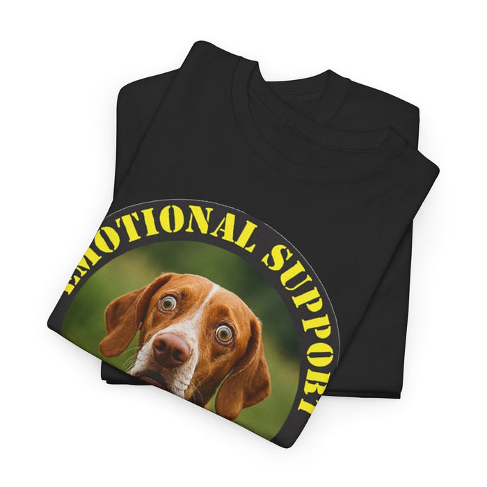 Dog Emotional Support Human T‑Shirt — Funny Pet Lover Tee