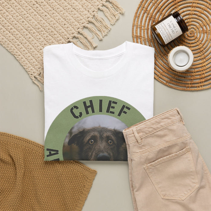 Chief Anxiety Officer T-Shirt — Funny Dog Pet Owner Tee