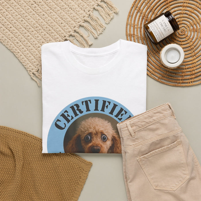 Certified Velcro Dog T-Shirt — Funny Dog Lover Tee