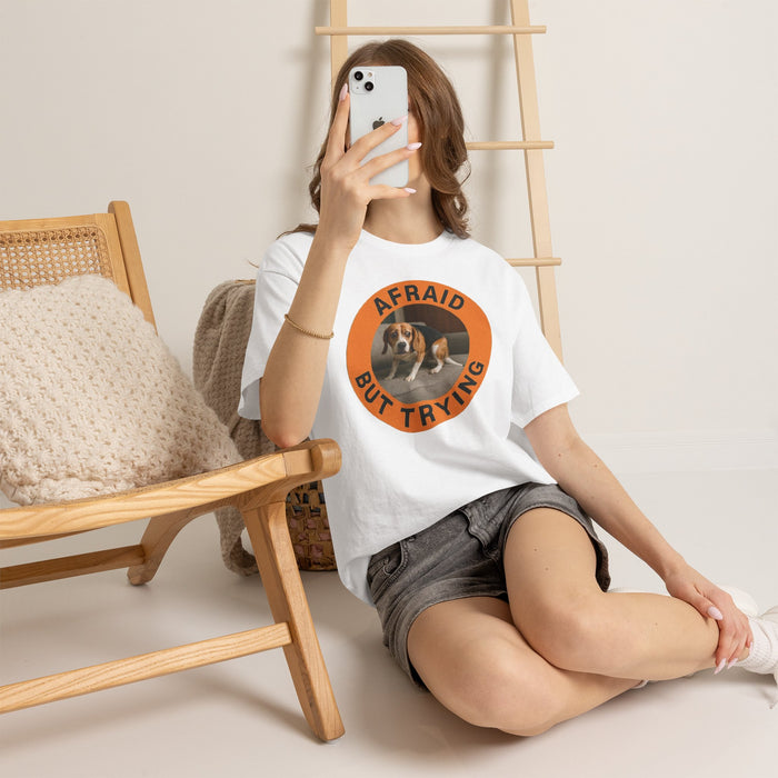 Afraid But Trying Beagle T-Shirt
