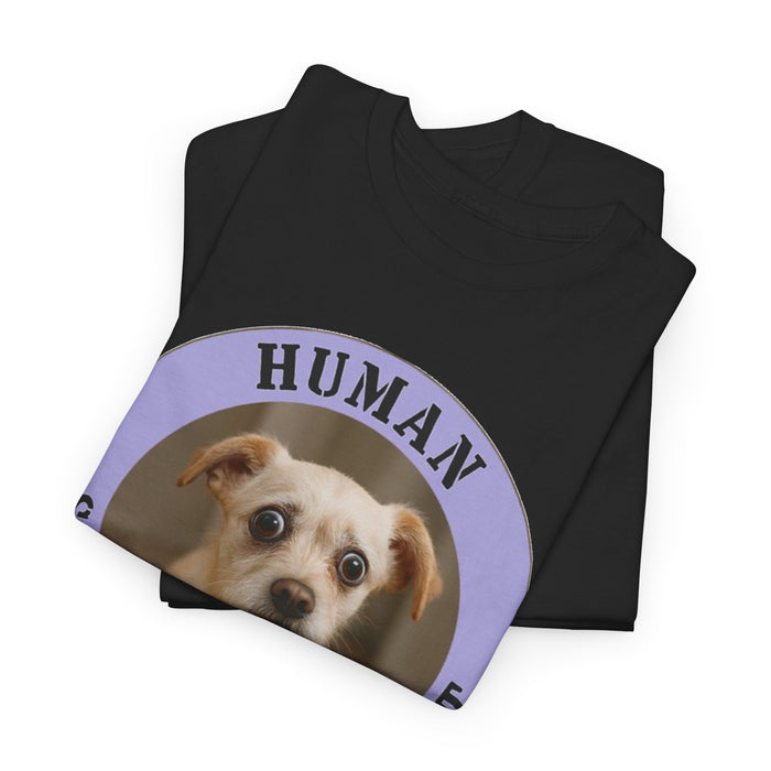 Dog 'Human Security Blanket' T-Shirt — Cute Rescue Pup Graphic Tee