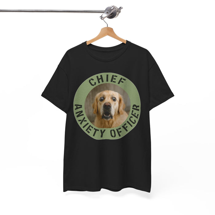 Chief Anxiety Officer Dog T-Shirt