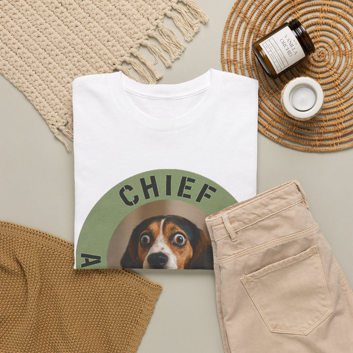 Chief Anxiety Officer T-Shirt — Funny Dog Pet Lover Tee