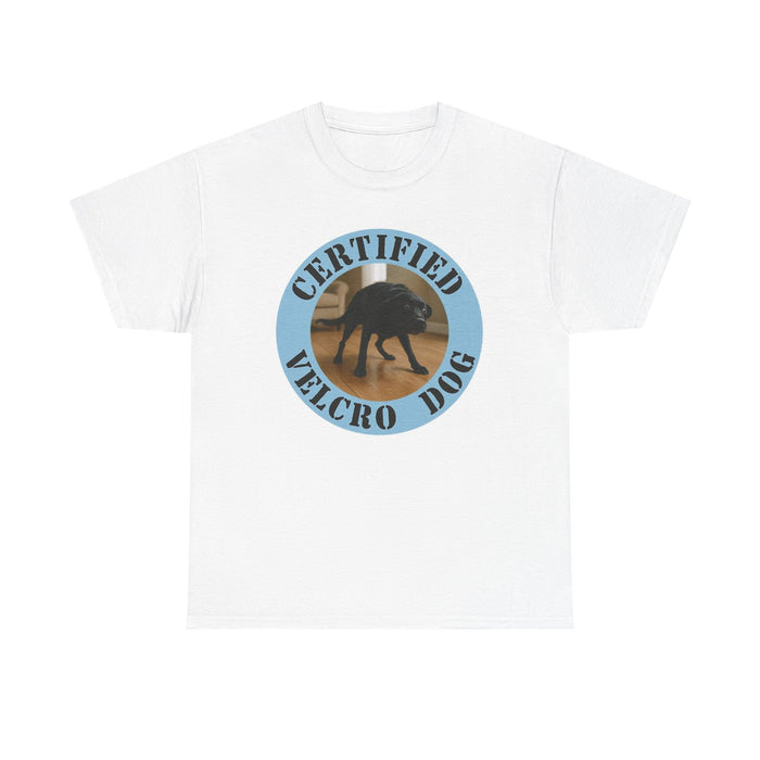 Certified Velcro Dog T-Shirt – Funny Vintage Pet Rescue Tee