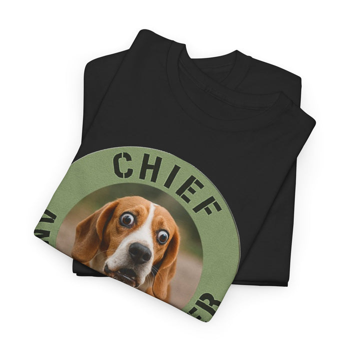 T-Shirt — "Chief Anxiety Officer" Dog Graphic Tee