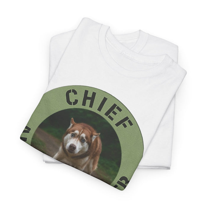 Chief Anxiety Officer T-Shirt — Funny Dog Graphic Tee